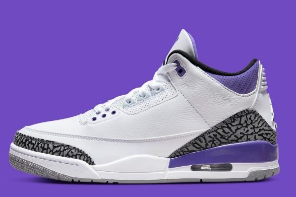 【スニダンで購入可】7/11発売 Nike Air Jordan 3 "Dark Iris" 抽選/定価/販売店舗まとめ 3枚目