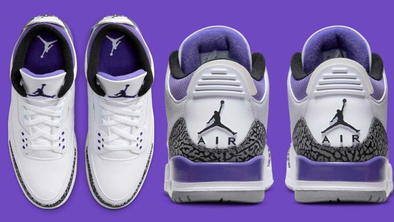 【スニダンで購入可】7/11発売 Nike Air Jordan 3 "Dark Iris" 抽選/定価/販売店舗まとめ 6枚目