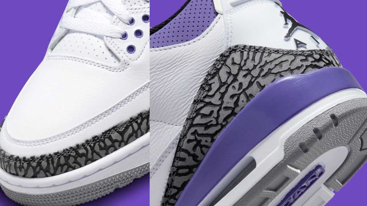 【スニダンで購入可】7/11発売 Nike Air Jordan 3 "Dark Iris" 抽選/定価/販売店舗まとめ 7枚目