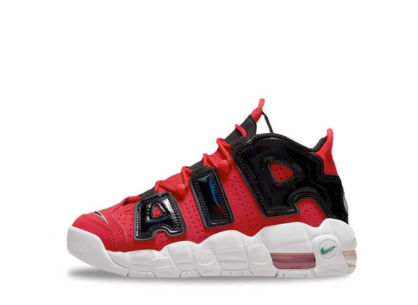 Nike GS Air More Uptempo Black Red