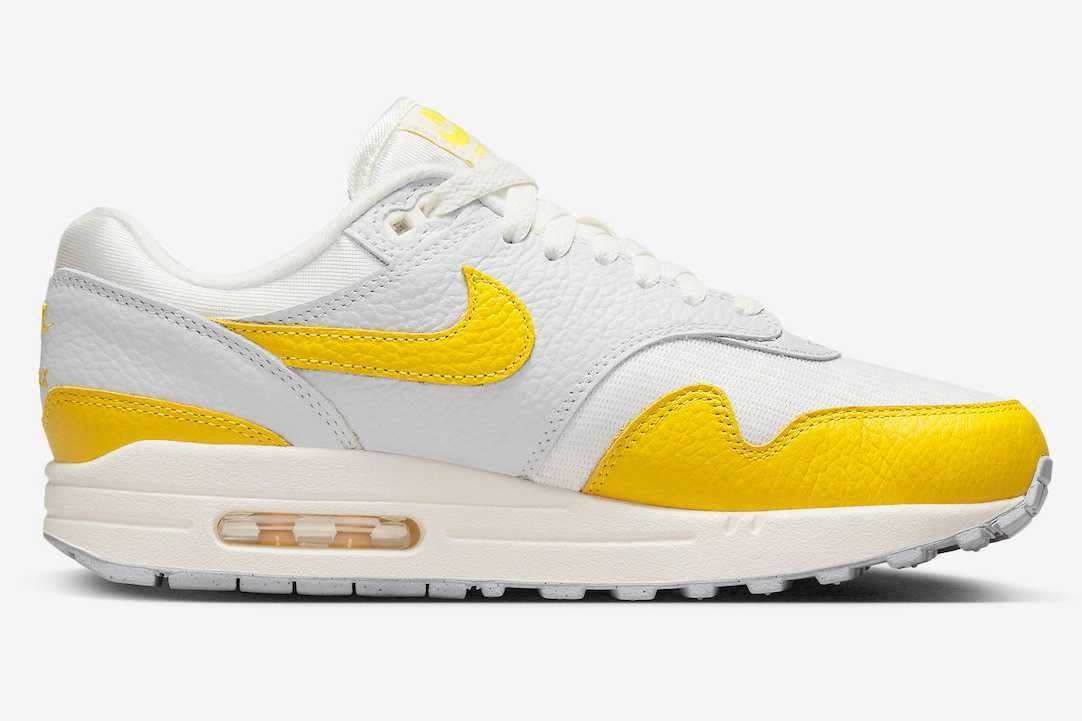 【販売リンクあり】海外抽選中 Nike Air Max 1 "White/Bright Yellow" 抽選/定価/販売店舗まとめ 3枚目