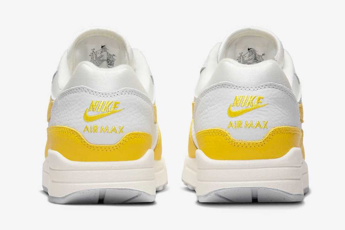 【販売リンクあり】海外抽選中 Nike Air Max 1 "White/Bright Yellow" 抽選/定価/販売店舗まとめ 5枚目