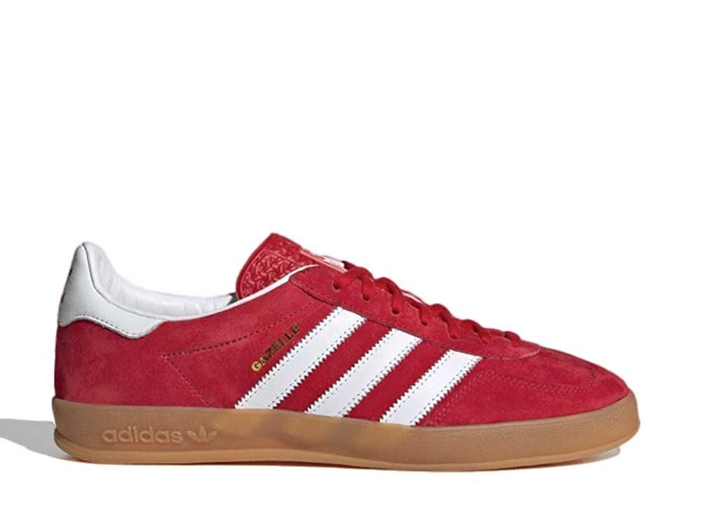 Adidas Gazelle Indoor Scarlet Footwear White Scarlet を買うならスニーカーダンク Adidas Gazelle Indoor Scarlet Footwear White Scarlet を買うならスニーカーダンク