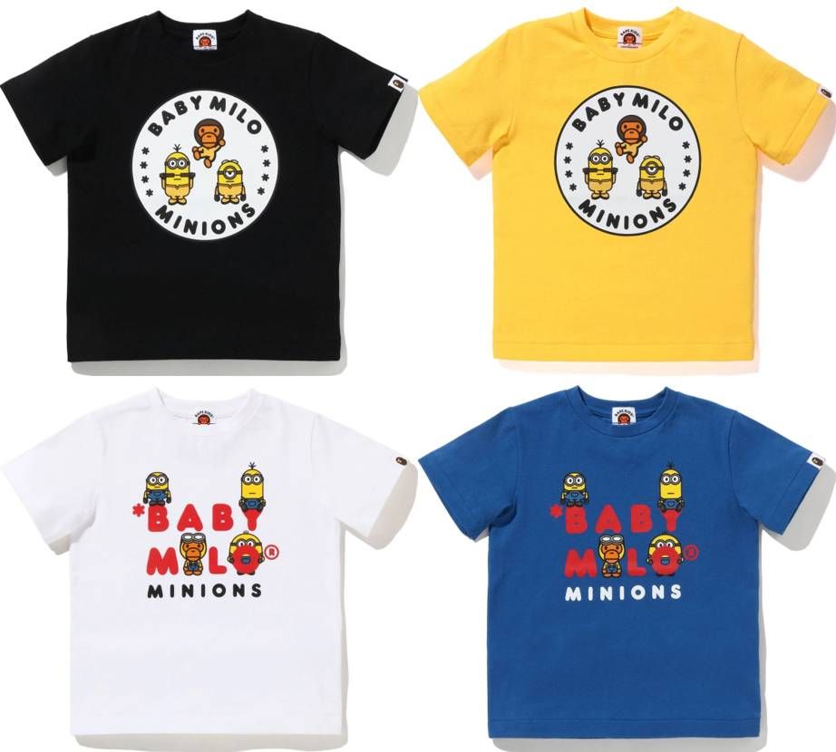 【スニダンで購入可】7/9発売 Minions × A BATHING APE collection 抽選/定価/販売店舗まとめ  3枚目