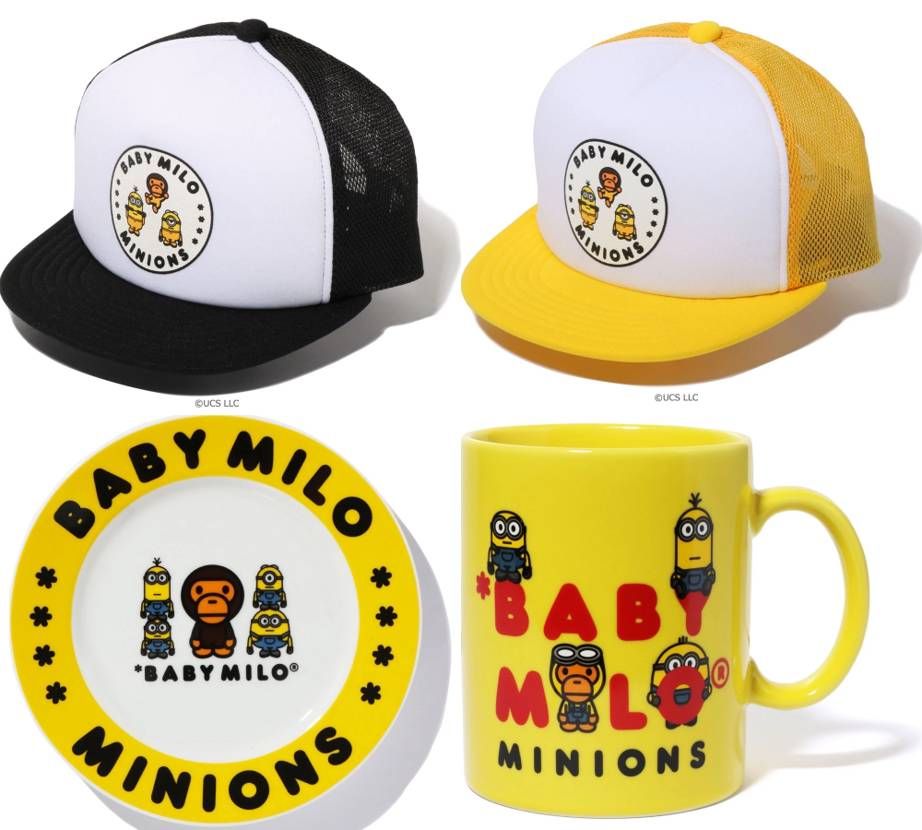 【スニダンで購入可】7/9発売 Minions × A BATHING APE collection 抽選/定価/販売店舗まとめ  7枚目
