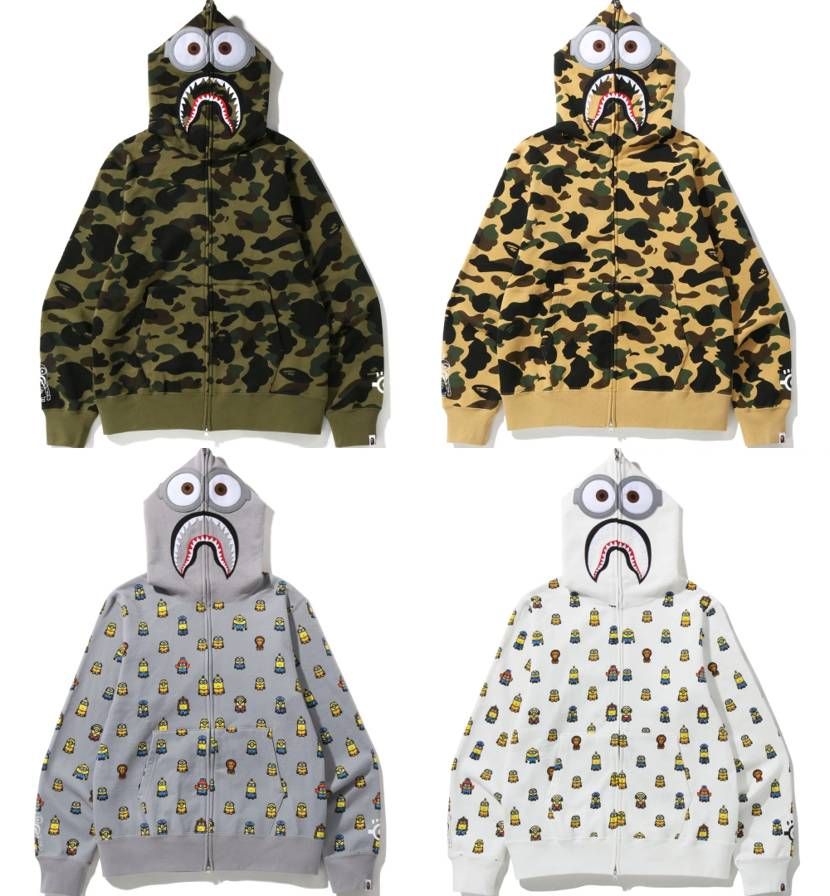 【スニダンで購入可】7/9発売 Minions × A BATHING APE collection 抽選/定価/販売店舗まとめ  6枚目