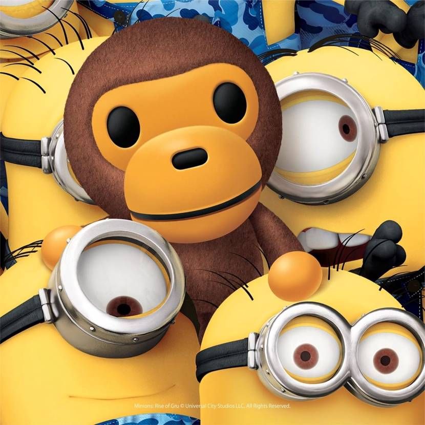【スニダンで購入可】7/9発売 Minions × A BATHING APE collection 抽選/定価/販売店舗まとめ  2枚目