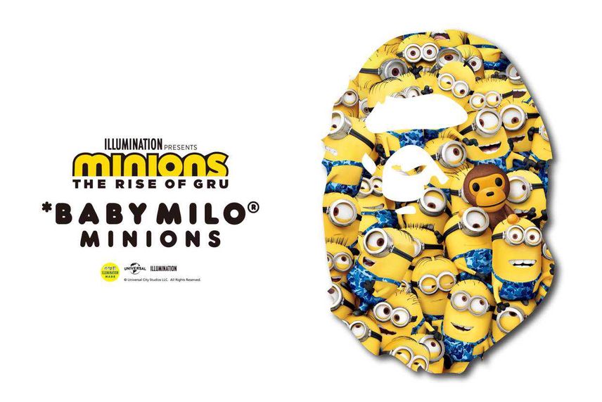 【スニダンで購入可】7/9発売 Minions × A BATHING APE collection 抽選/定価/販売店舗まとめ