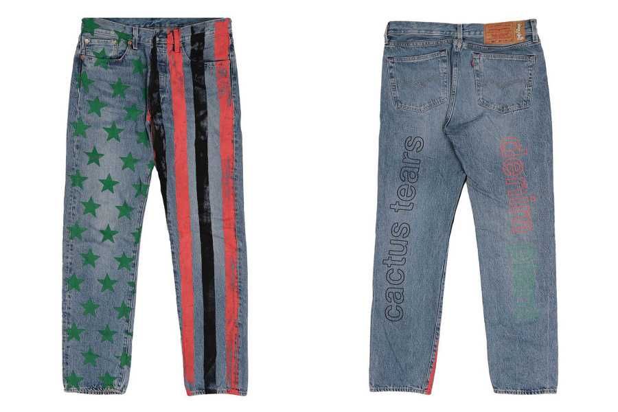 【販売リンクあり】海外7/4発売 Denim Tears × Cactus Plant Flea Market × Levi’s "Cactus Tears Denim Plant" 抽選/定価/販売店舗まとめ 5枚目