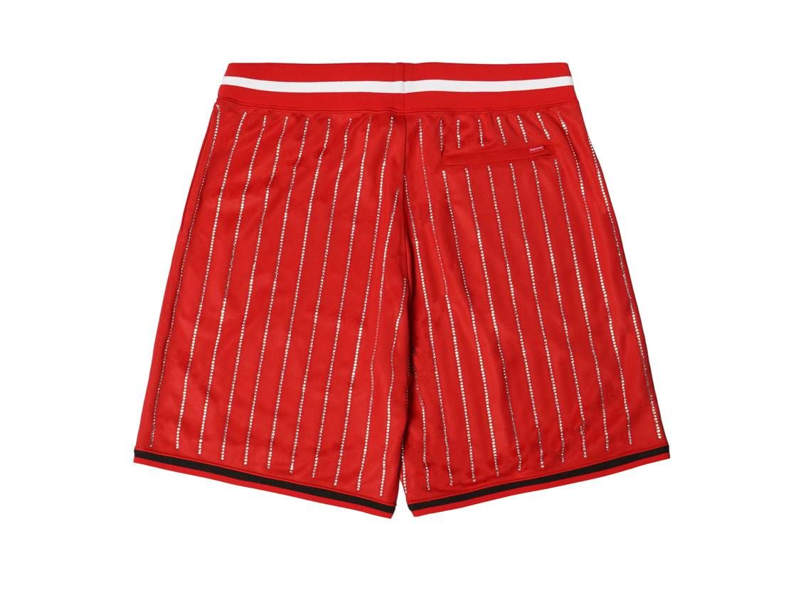 Supreme Rhinestone Stripe Basketball Short 