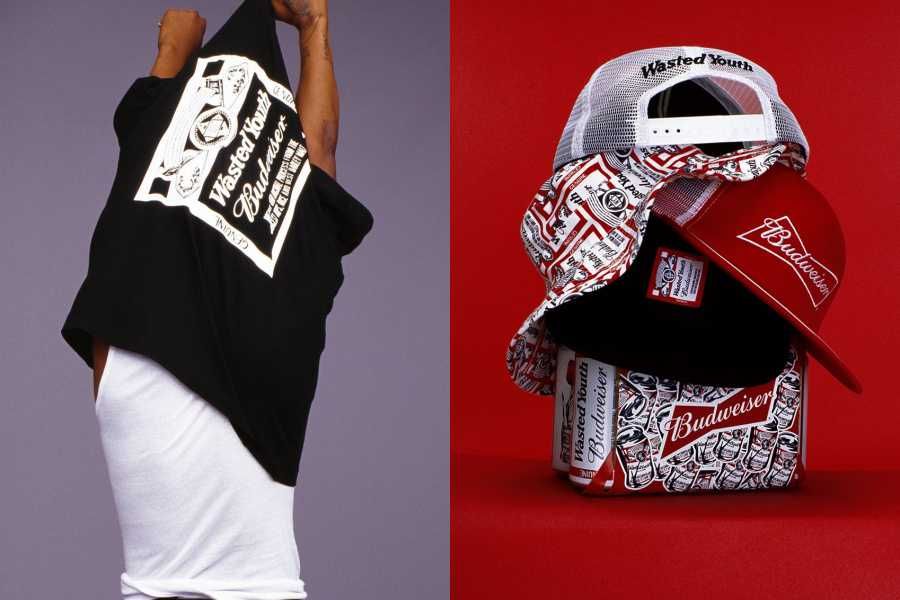 【スニダンで購入可】7/9発売 Budweiser × Wasted Youth collabo collection 抽選/定価/販売店舗まとめ 3枚目