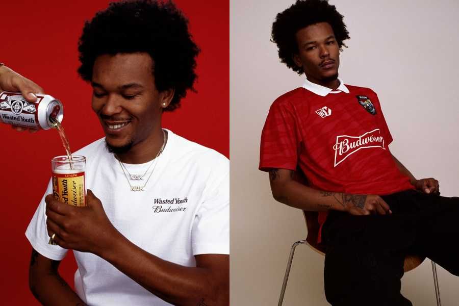 【スニダンで購入可】7/9発売 Budweiser × Wasted Youth collabo collection 抽選/定価/販売店舗まとめ 2枚目