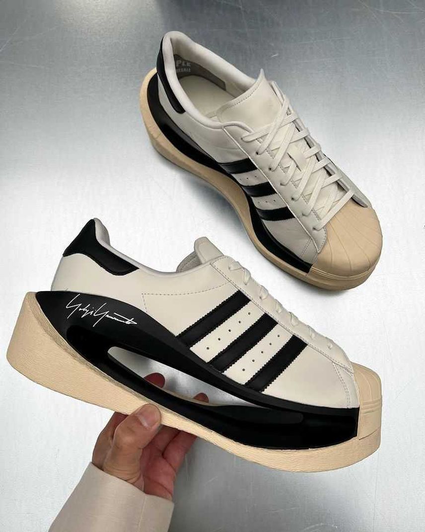 2022新生活 ヨウジヤマモト✖️adidasスニーカー - 通販 - pnp.na