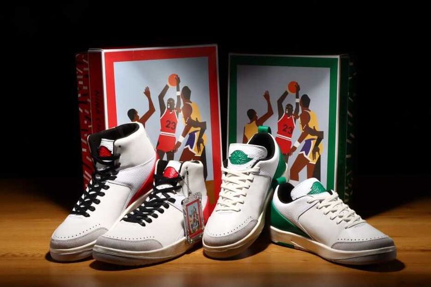Nina Chanel Abney × Nike Women's Air Jordan 2 High Nina Chanel Abney × Nike Women's Air Jordan 2 High