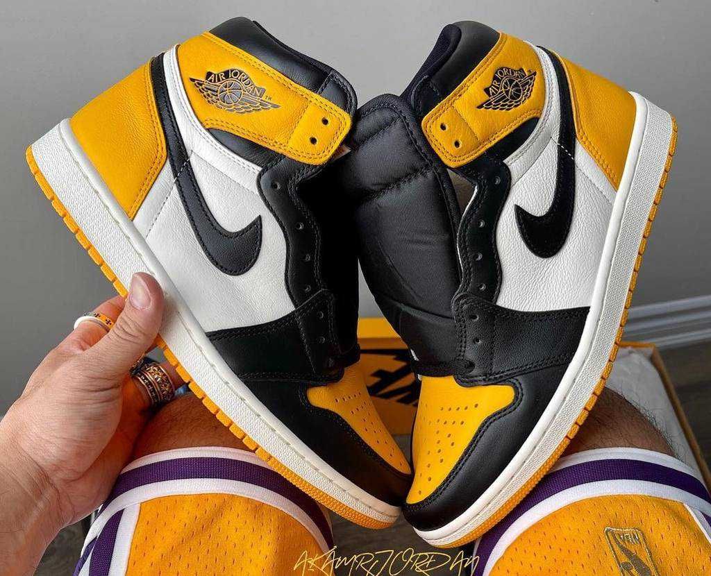 【スニダンで購入可】8/13発売 Nike Air Jordan 1 High OG "Taxi" 抽選/定価/販売店舗まとめ 2枚目