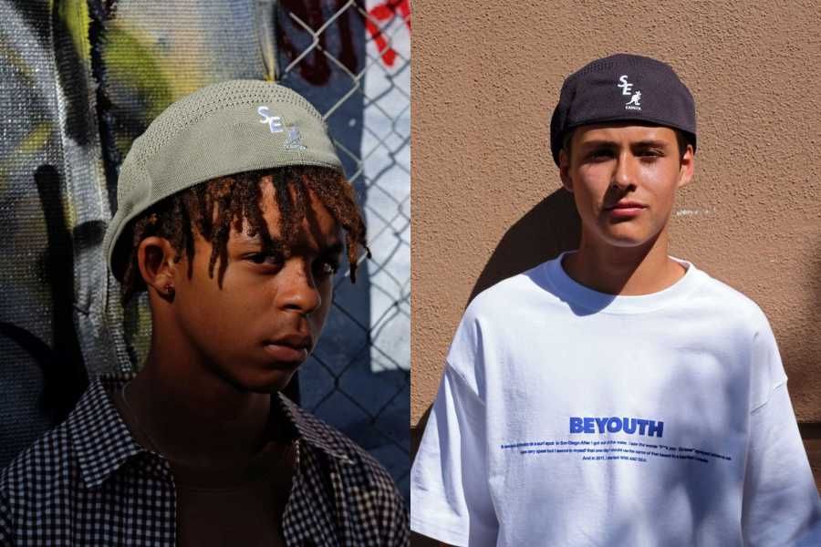 【販売リンクあり】7/9発売 KANGOL × WIND AND SEA / Pigment-Dye Series 抽選/定価/販売店舗まとめ 2枚目