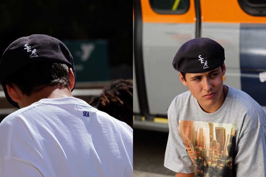 【販売リンクあり】7/9発売 KANGOL × WIND AND SEA / Pigment-Dye Series 抽選/定価/販売店舗まとめ 4枚目