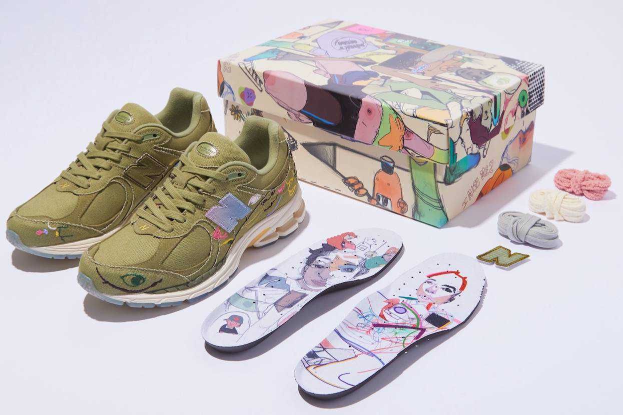 【スニダンで購入可】7/14・7/16・7/22・7/26発売 Bryant Giles × New Balance 2002R "What Now?" 2types 抽選/定価/販売店舗まとめ 2枚目