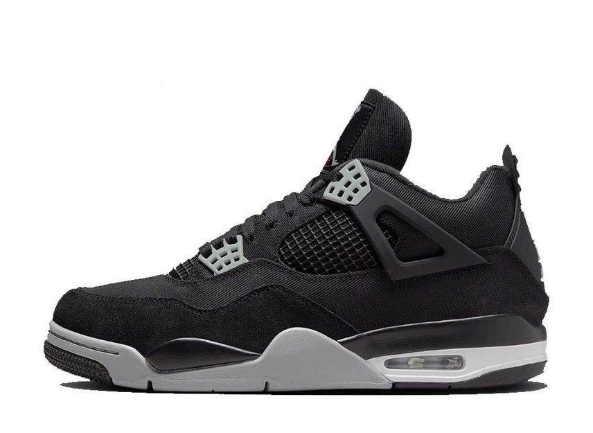 Air jordan 4 blue and black best sale