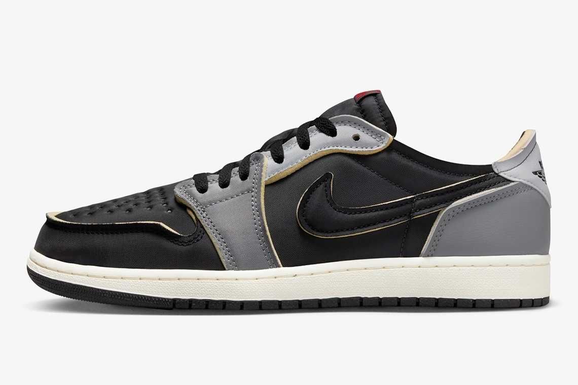 【スニダンで購入可】8/26発売 Nike Air Jordan 1 Low OG EX "Black and Smoke Grey" 抽選/定価/販売店舗まとめ	 3枚目