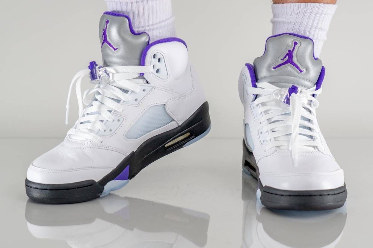 【スニダンで購入可】8/16発売 Nike Air Jordan 5 "Dark Concord" 抽選/定価/販売店舗まとめ 6枚目