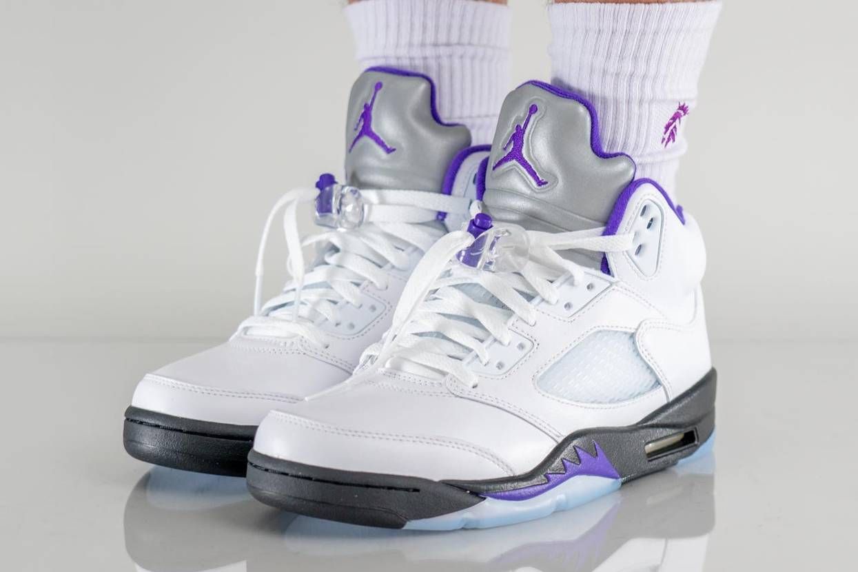 【スニダンで購入可】8/16発売 Nike Air Jordan 5 "Dark Concord" 抽選/定価/販売店舗まとめ 4枚目
