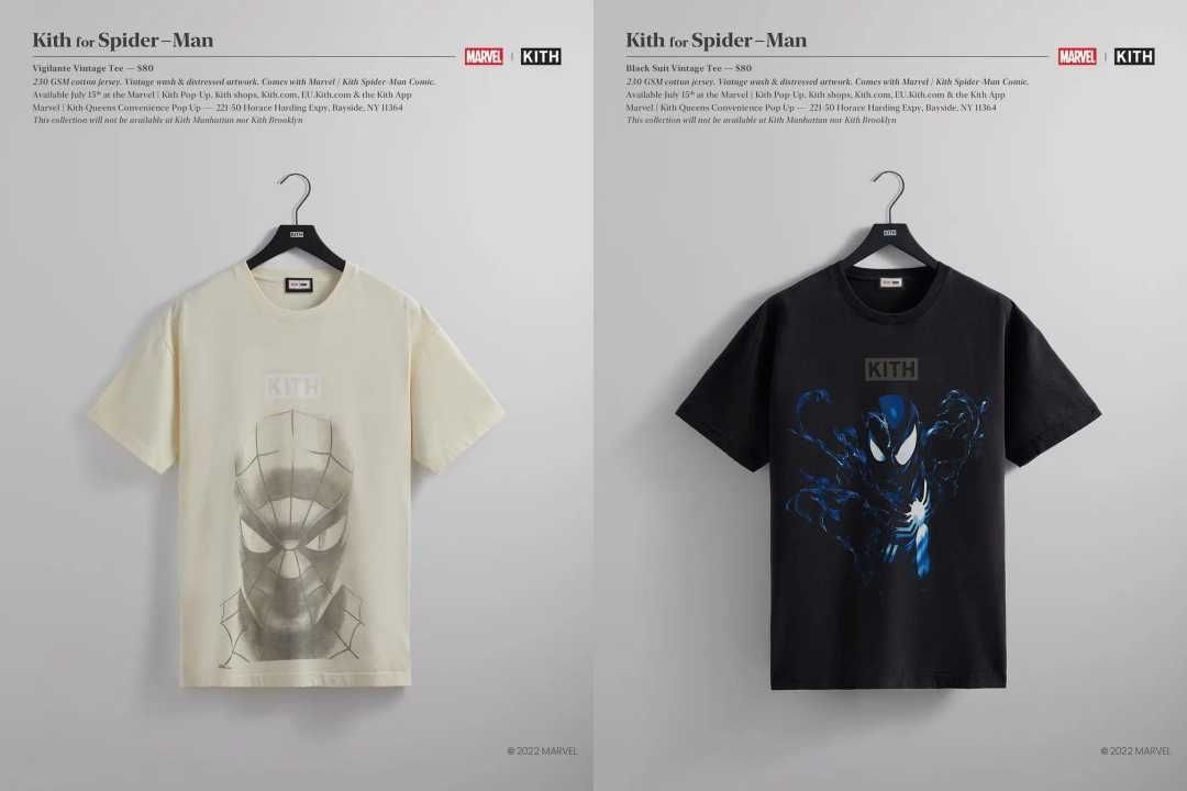 【スニダンで購入可】7/15発売 KITH × MARVEL The Amazing Spider-Man 抽選/定価/販売店舗まとめ 3枚目