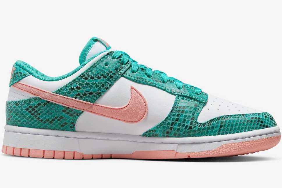 【リーク】Nike Dunk Low "Turquoise Snakeskin" 抽選/定価/販売店舗まとめ 3枚目