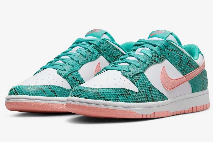 【リーク】Nike Dunk Low "Turquoise Snakeskin" 抽選/定価/販売店舗まとめ