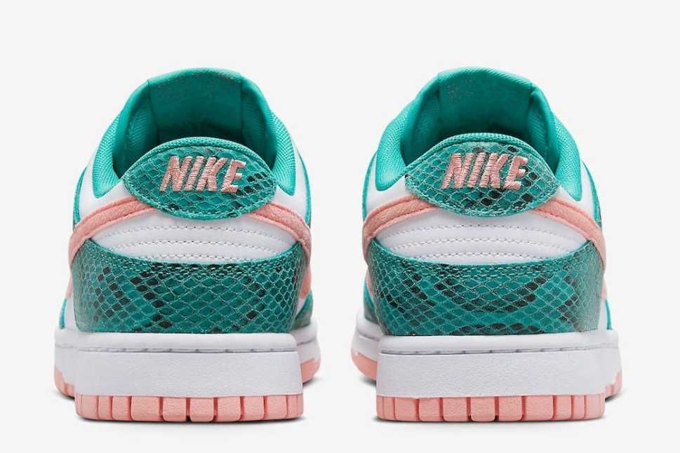 【リーク】Nike Dunk Low "Turquoise Snakeskin" 抽選/定価/販売店舗まとめ 5枚目