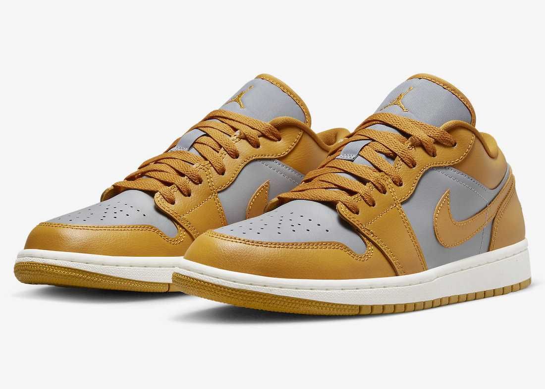 【スニダンで購入可】11/1発売 Nike Air Jordan 1 Low "Cement Grey/Sail/Chutney" 抽選/定価/販売店舗まとめ