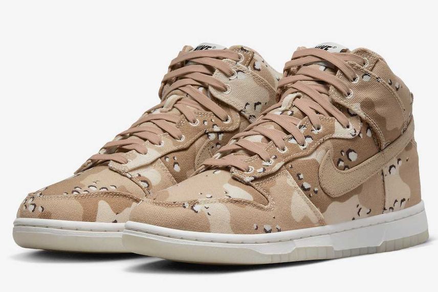 【リーク】Nike WMNS Dunk High "Desert Camo" 抽選/定価/販売店舗まとめ
