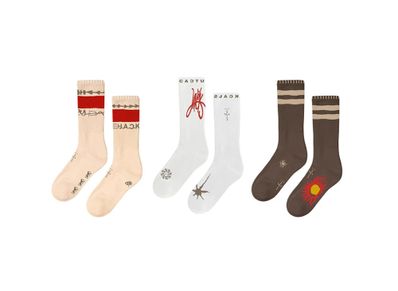 Travis Scott Cactus Jack REVERSE JACK SOCKS TRIO
