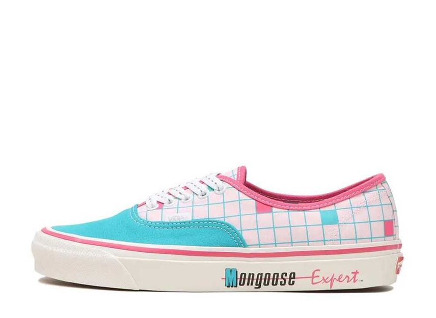 Vans authentic pink sales white