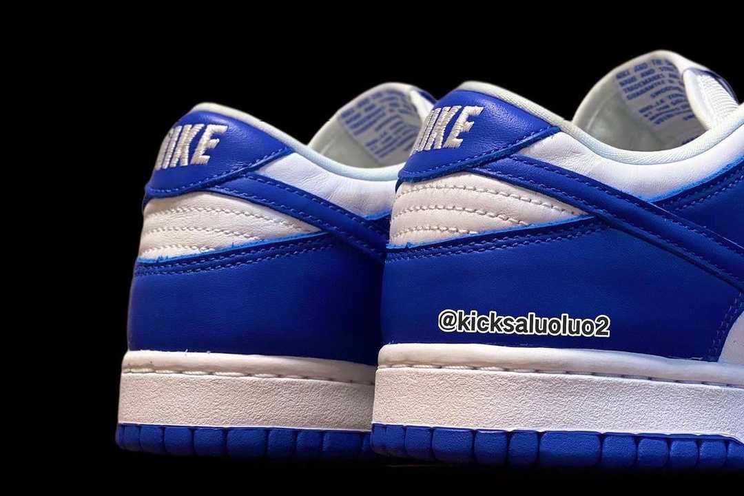 【リーク】Nike Dunk Low "Varsity Royal/Kentucky"(2022) 抽選/定価/販売店舗まとめ	 3枚目