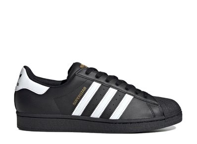Adidas superstar black and white india best sale