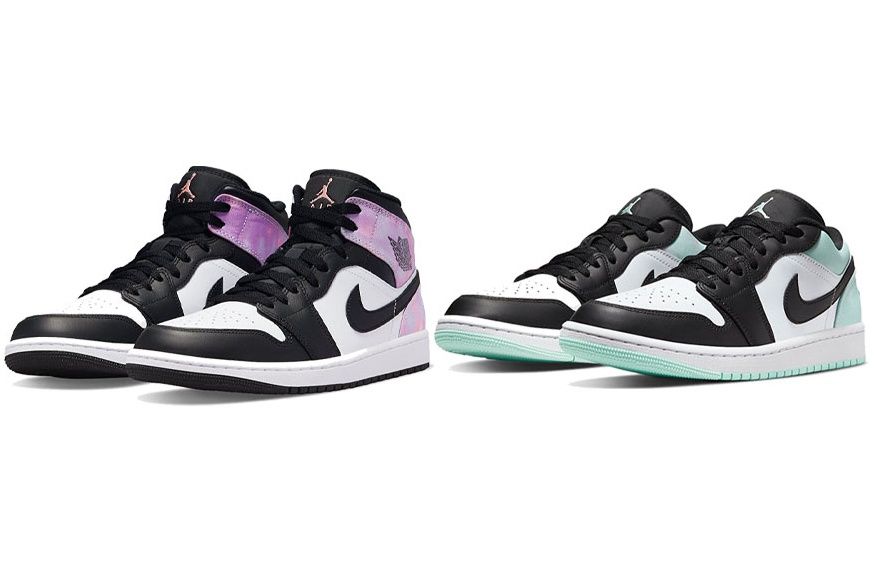 【スニダンで購入可】8/1発売 Nike Air Jordan 1 "Tie Dye" 2types 抽選/定価/販売店舗まとめ 2枚目