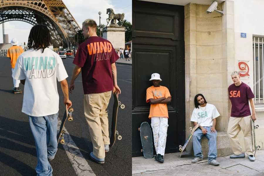 【販売リンクあり】7/27発売 WIND AND SEA BIG LOGO TEE / SEA (Rhine Stone) S/S Tee 抽選/定価/販売店舗まとめ 4枚目