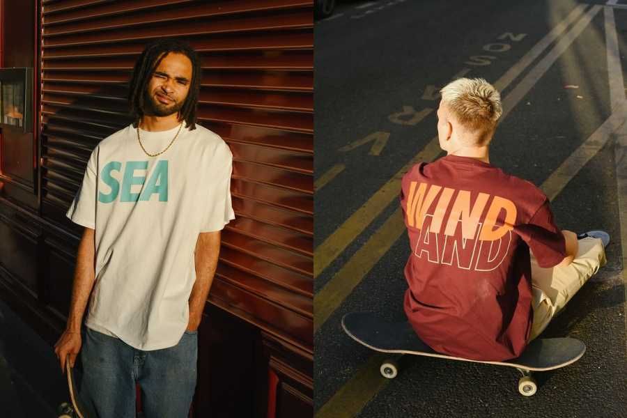 【販売リンクあり】7/27発売 WIND AND SEA BIG LOGO TEE / SEA (Rhine Stone) S/S Tee 抽選/定価/販売店舗まとめ 5枚目