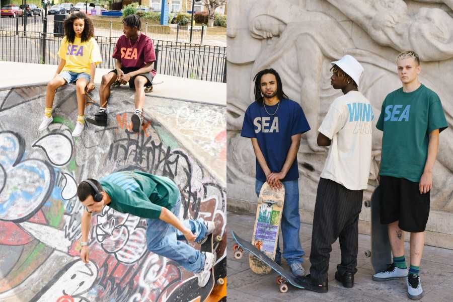 【販売リンクあり】7/27発売 WIND AND SEA BIG LOGO TEE / SEA (Rhine Stone) S/S Tee 抽選/定価/販売店舗まとめ 3枚目