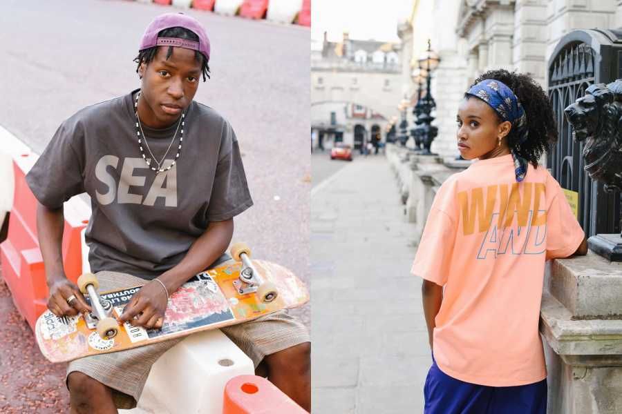 【販売リンクあり】7/27発売 WIND AND SEA BIG LOGO TEE / SEA (Rhine Stone) S/S Tee 抽選/定価/販売店舗まとめ 2枚目