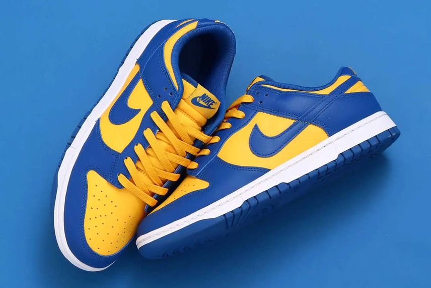 【スニダンで購入可】10/5発売 Nike Dunk Low "Blue Jay and University Gold/UCLA" 抽選/定価/販売店舗まとめ