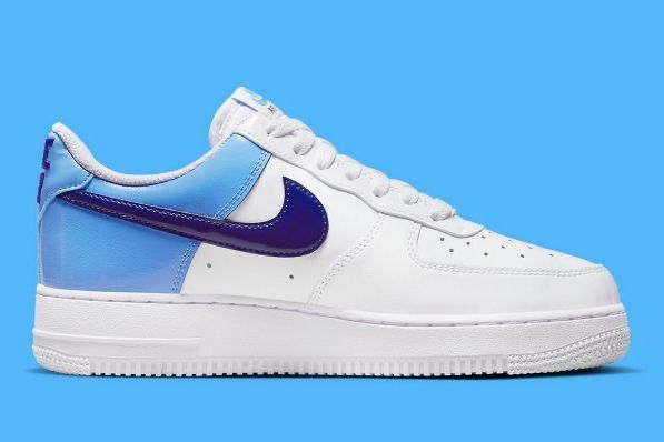 【販売リンクあり】近日発売 Nike WMNS Air Force 1 Low "Blue Patent" 抽選/定価/販売店舗まとめ 2枚目