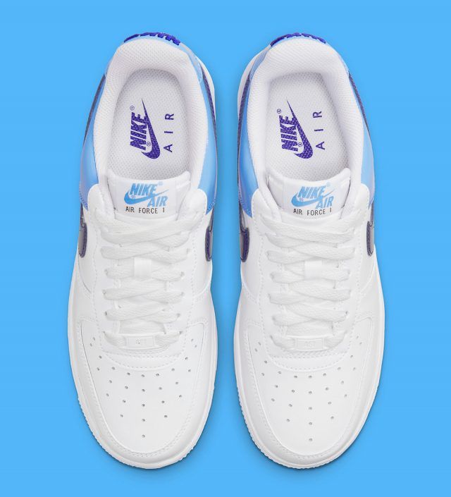 【販売リンクあり】近日発売 Nike WMNS Air Force 1 Low "Blue Patent" 抽選/定価/販売店舗まとめ 3枚目