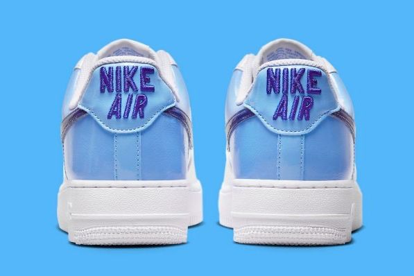 【販売リンクあり】近日発売 Nike WMNS Air Force 1 Low "Blue Patent" 抽選/定価/販売店舗まとめ 4枚目