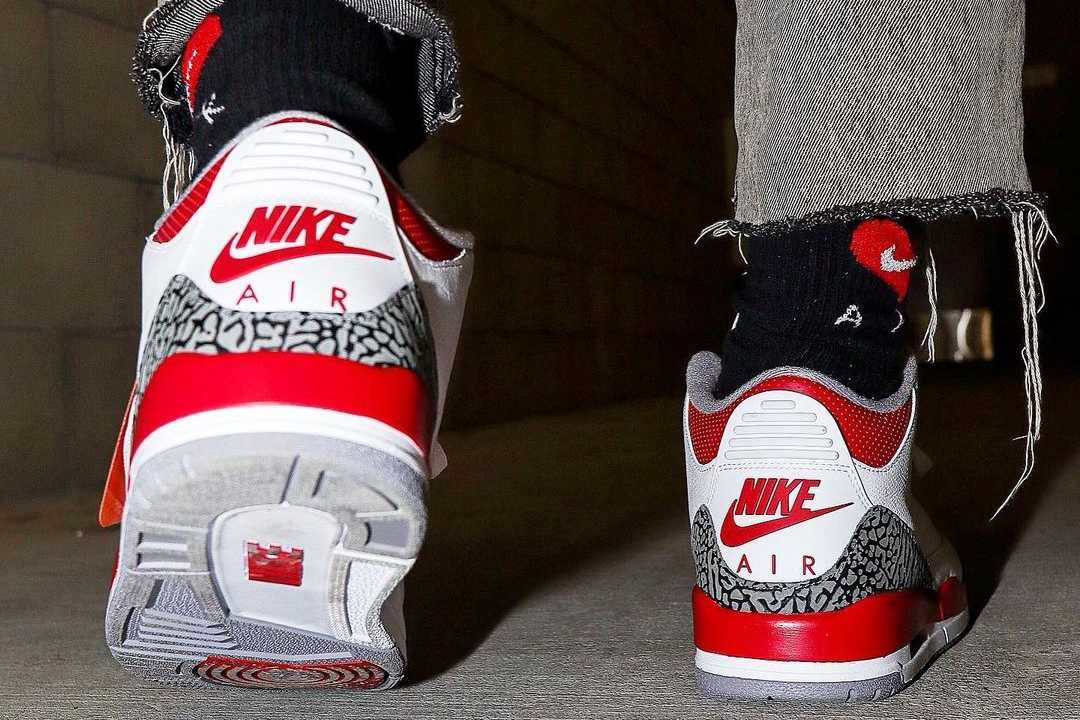 【スニダンで購入可】8/6・8/8発売 Nike Air Jordan 3 OG "Fire Red" 抽選/定価/販売店舗まとめ 4枚目