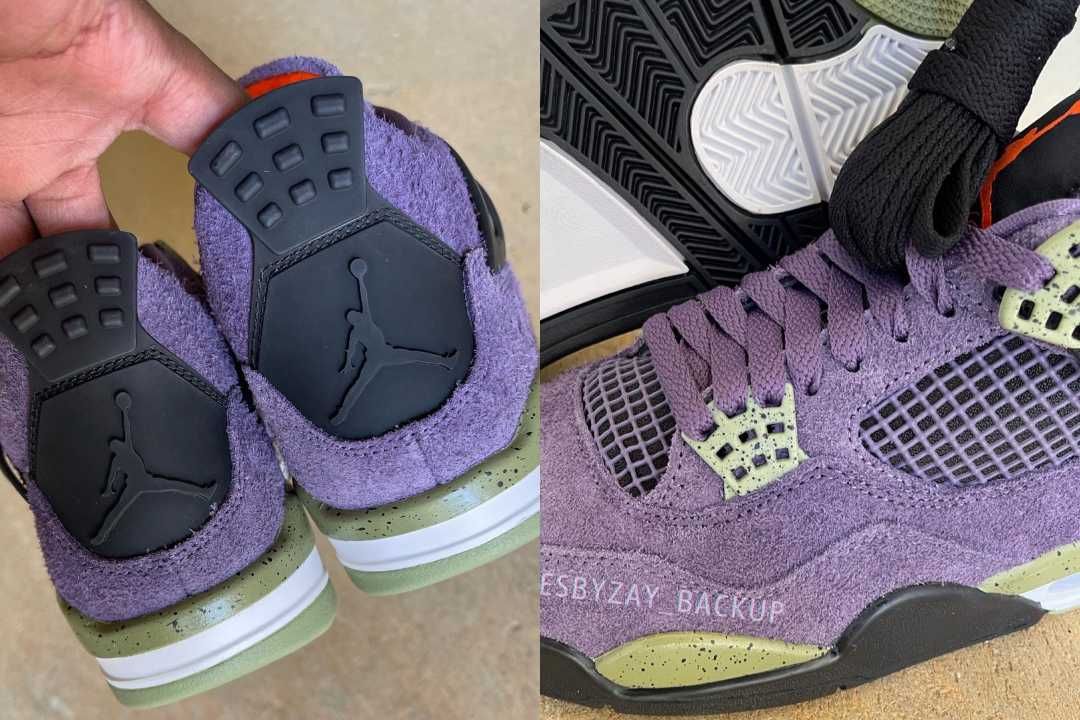 【スニダンで購入可】8/25発売 Nike WMNS Air Jordan 4 "Canyon Purple" 抽選/定価/販売店舗まとめ 4枚目