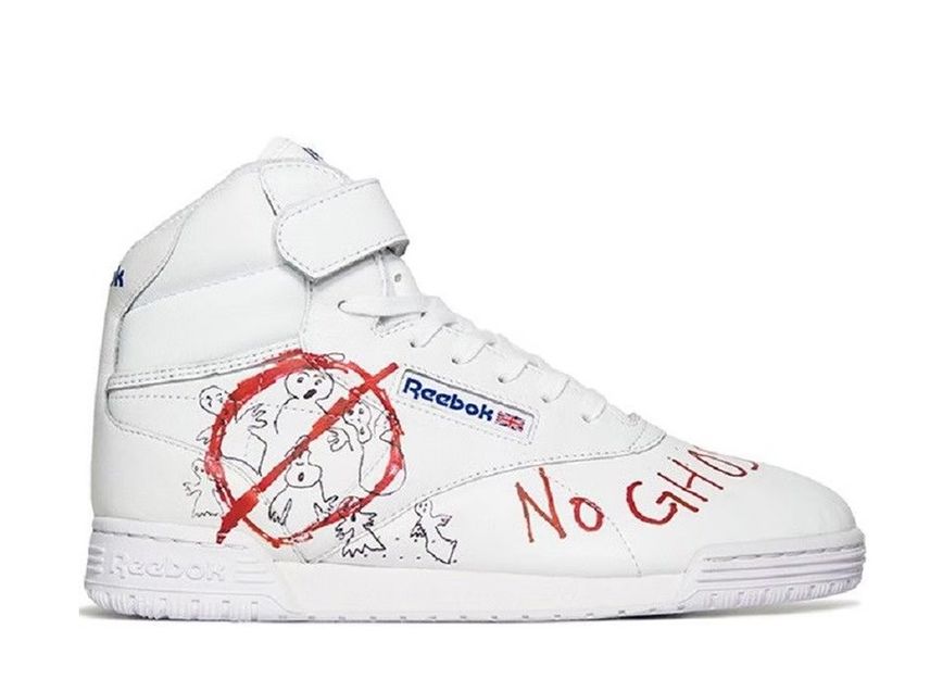 Ghostbusters Stranger Things Reebok Ex O Fit Clean Hi Bait