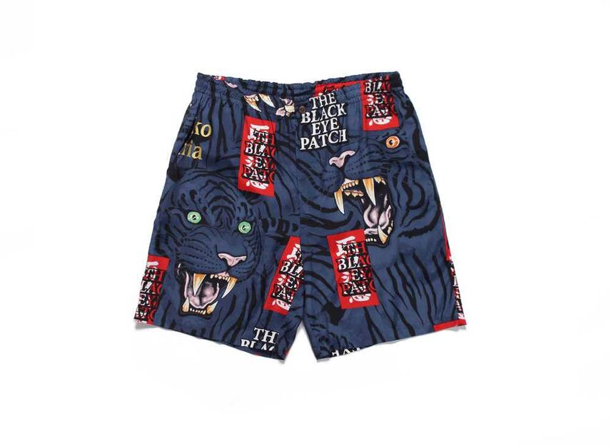 BlackEyePatch WACKO MARIA TIM LEHI Hawaiian Shorts