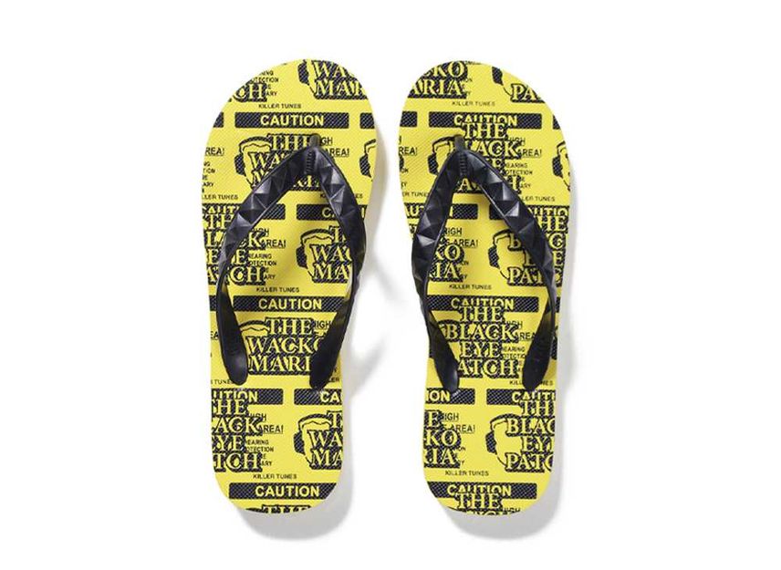 BlackEyePatch × WACKO MARIA Hayn Beach Sandals